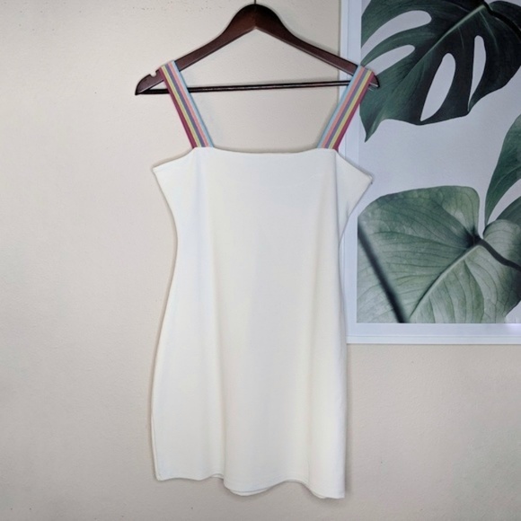 Lovers + Friends Dresses & Skirts - Revolve Lovers + F Rainbow Straps Bodycon Mini NEW